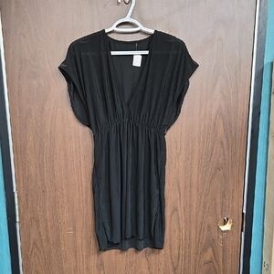 Unbranded Size S/M Black Swimsuit Cover Up Dress